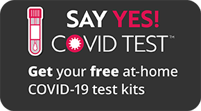 Click here for two resources for free COVID-19 at-home tests.  